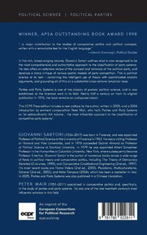 Parties and Party Systems achterzijde