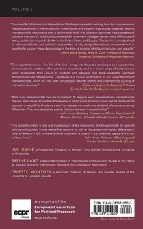 Gendered Mobilizations and Intersectional Challenges achterzijde