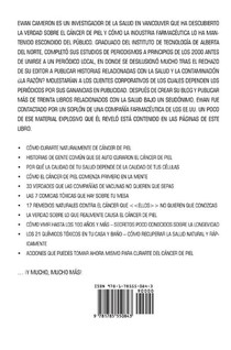 El Milagro del Cancer de Piel achterzijde