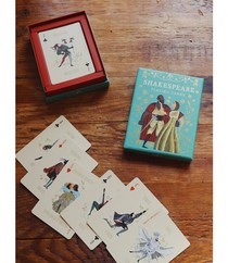 Shakespeare Playing Cards achterkant