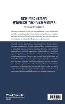 Engineering Microbial Metabolism For Chemical Synthesis: Reviews And Perspectives achterzijde