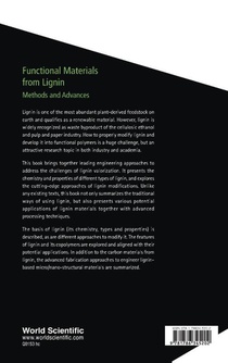 Functional Materials From Lignin: Methods And Advances achterzijde