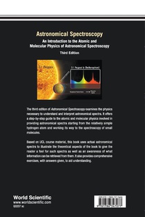 Astronomical Spectroscopy: An Introduction To The Atomic And Molecular Physics Of Astronomical Spectroscopy (Third Edition) achterzijde