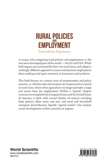 Rural Policies And Employment: Transatlantic Experiences achterzijde