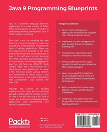 Java 9 Programming Blueprints achterzijde