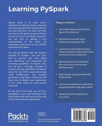 Learning PySpark achterzijde