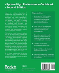 vSphere High Performance Cookbook - achterzijde