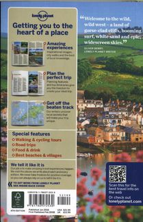 Lonely Planet Devon & Cornwall achterzijde