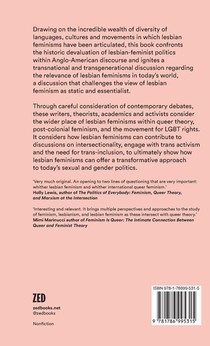 Lesbian Feminism achterzijde