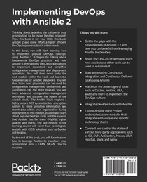 Implementing DevOps with Ansible 2 achterzijde