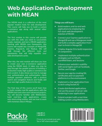 Web Application Development with MEAN achterzijde