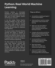 Python: Real World Machine Learning achterzijde