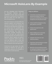 Microsoft HoloLens By Example achterzijde