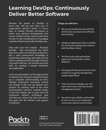 Learning DevOps: Continuously Deliver Better Software achterzijde