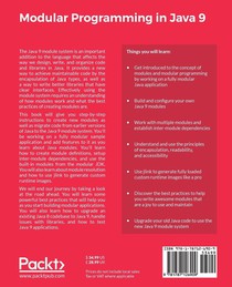 Modular Programming in Java 9 achterzijde