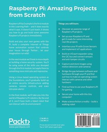 Raspberry Pi: Amazing Projects from Scratch achterzijde