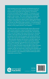 The Economics of Airport Operations achterzijde