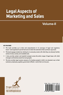 Legal Aspects of Marketing and Sales Vol 2 achterzijde