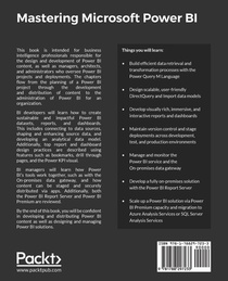 Mastering Microsoft Power BI achterzijde