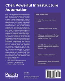 Chef: Powerful Infrastructure Automation achterzijde