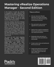 Mastering vRealize Operations Manager achterzijde