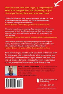 Sales Coaching Essentials achterzijde