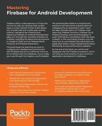 Mastering Firebase for Android Development achterzijde