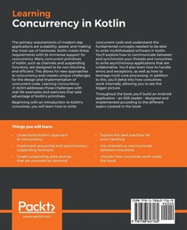 Learning Concurrency in Kotlin achterzijde