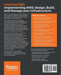 Implementing AWS: Design, Build, and Manage your Infrastructure achterzijde