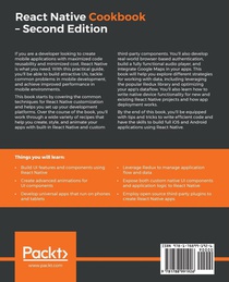 React Native Cookbook achterzijde