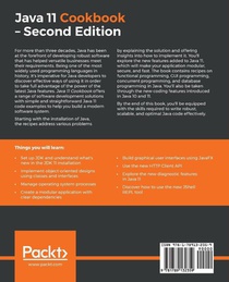 Java 11 Cookbook achterzijde