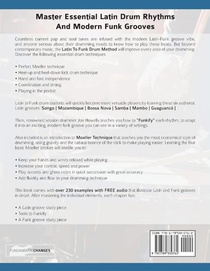 Latin To Funk Drum Method achterzijde