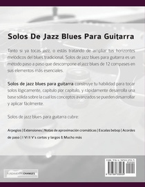 Solos de jazz blues para guitarra achterzijde