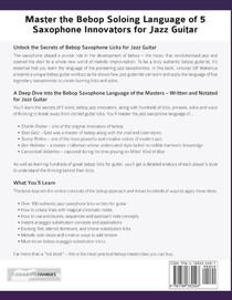 Ulf Wakenius' Bebop Saxophone Licks for Jazz Guitar achterzijde