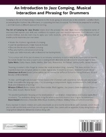 The Art of Comping for Jazz Drums achterzijde