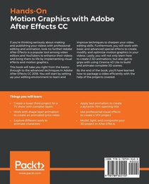 Hands-On Motion Graphics with Adobe After Effects CC achterzijde