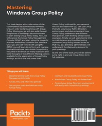 Mastering Windows Group Policy achterzijde