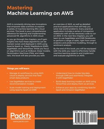 Mastering Machine Learning on AWS achterzijde