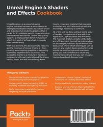 Unreal Engine 4 Shaders and Effects Cookbook achterzijde