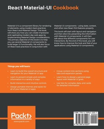 React Material-UI Cookbook achterzijde