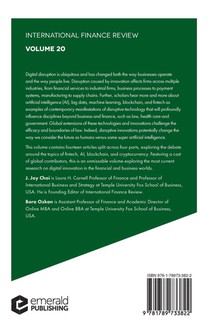 Disruptive Innovation in Business and Finance in the Digital World achterzijde