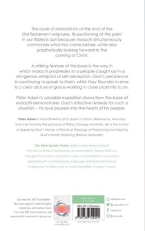 The Message of Malachi achterzijde