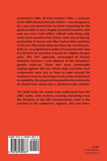 Understanding Your ZX81 ROM achterzijde