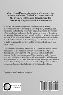 Fabre's Book of Insects achterzijde