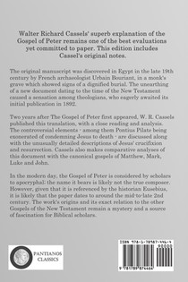 The Gospel According to Peter achterzijde