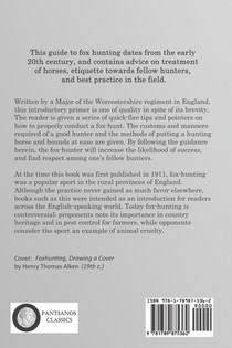 An Introduction to Fox-Hunting achterzijde