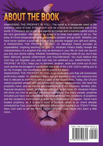Awakening the Prophet in You achterzijde