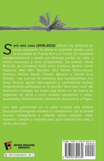 Será otra cosa achterzijde