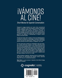 ¡Vámonos al cine! achterzijde