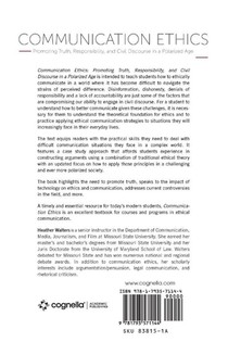 Communication Ethics achterzijde